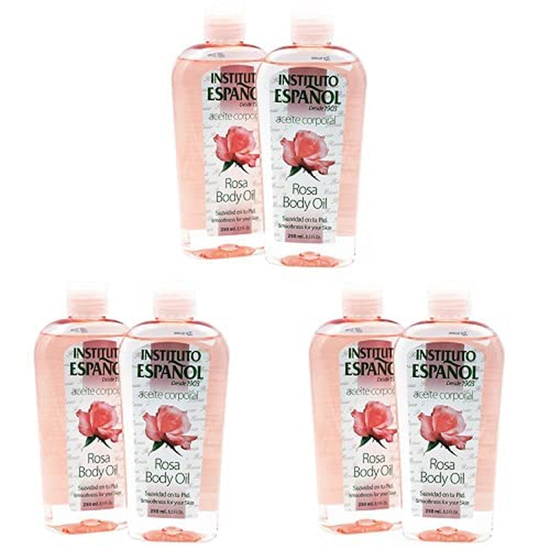 Rosa Body Oil, Smoothness for Your Skin, 2-Pack, 8.5 FL Oz Each, 2 Bottles