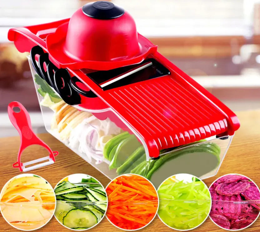 Multifunction Kitchen Slicer 6 Blades ALI IS CHEAPER