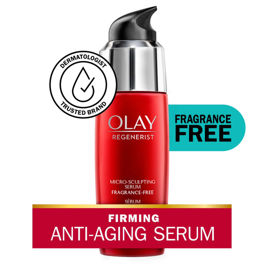 Regenerist Micro-Sculpting Serum, Fragrance Free Moisturizer, All Skin Fine Lines & Wrinkles, 1.7 Fl Oz