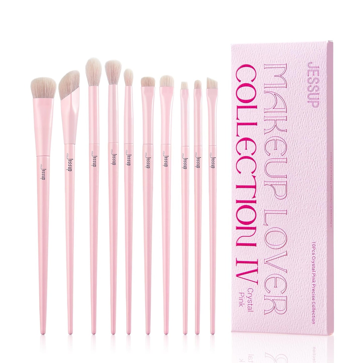Makeup Brushes 14Pcs Makeup Brush Set Premium Synthetic Powder Foundation Contour Blush Concealer Eye Shadow Blending Liner Make up Brush Kit Light Grey T329