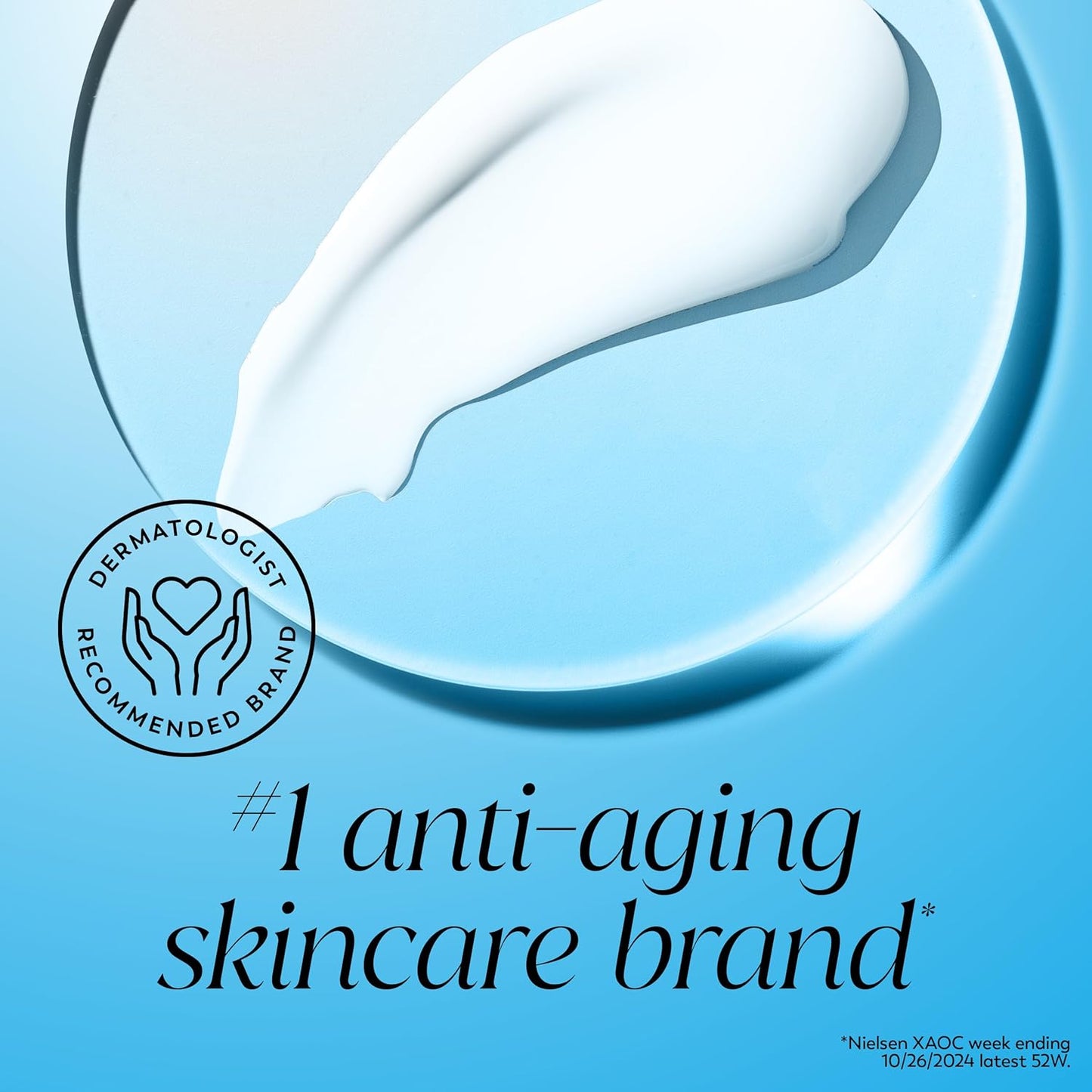 Hyaluronic Acid Face Moisturizer, Instant Hydration for Women, Fragrance-Free - Dry Skin Solution, Glowing, Smoothing, Plumping, Renewing - Niacinamide, Amino Peptides 1.7 Oz