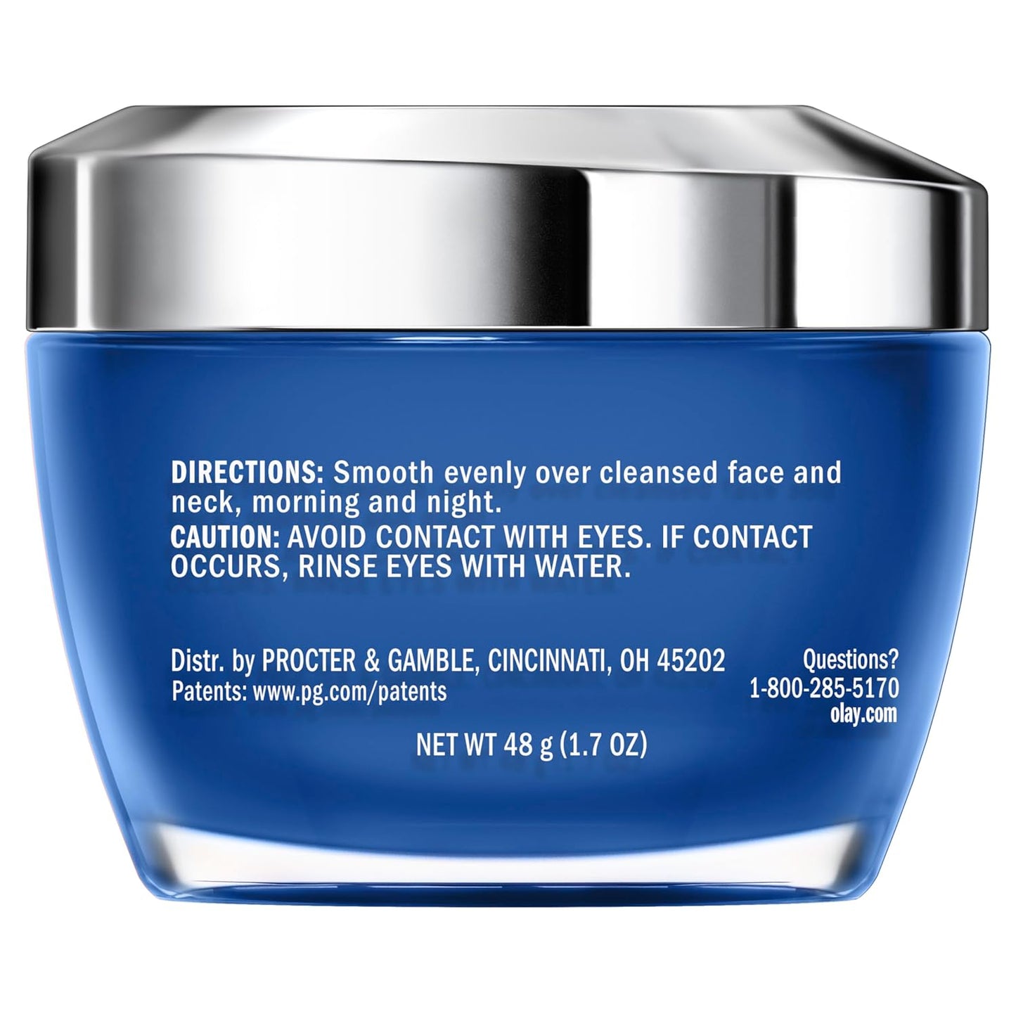 Hyaluronic Acid Face Moisturizer, Instant Hydration for Women, Fragrance-Free - Dry Skin Solution, Glowing, Smoothing, Plumping, Renewing - Niacinamide, Amino Peptides 1.7 Oz