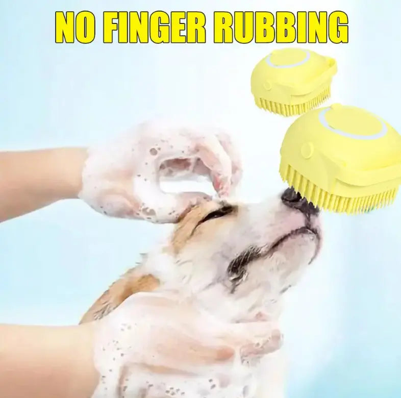 Cute Dog Bath Brush ALI IS CHEAPER