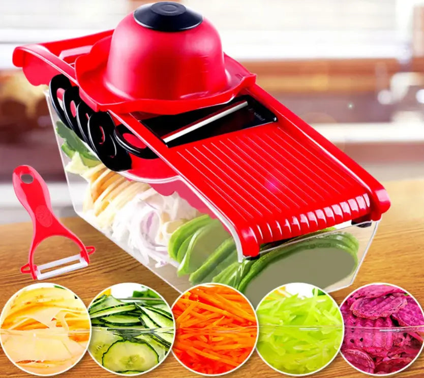 Multifunction Kitchen Slicer 6 Blades ALI IS CHEAPER