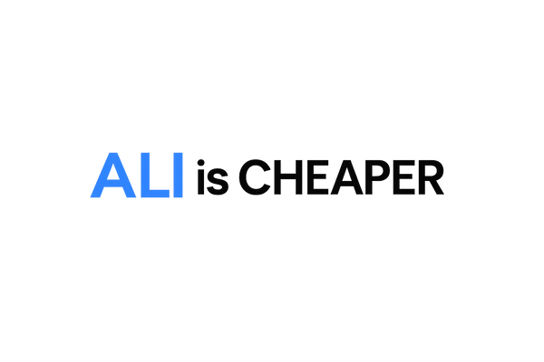 ALI IS CHEAPER