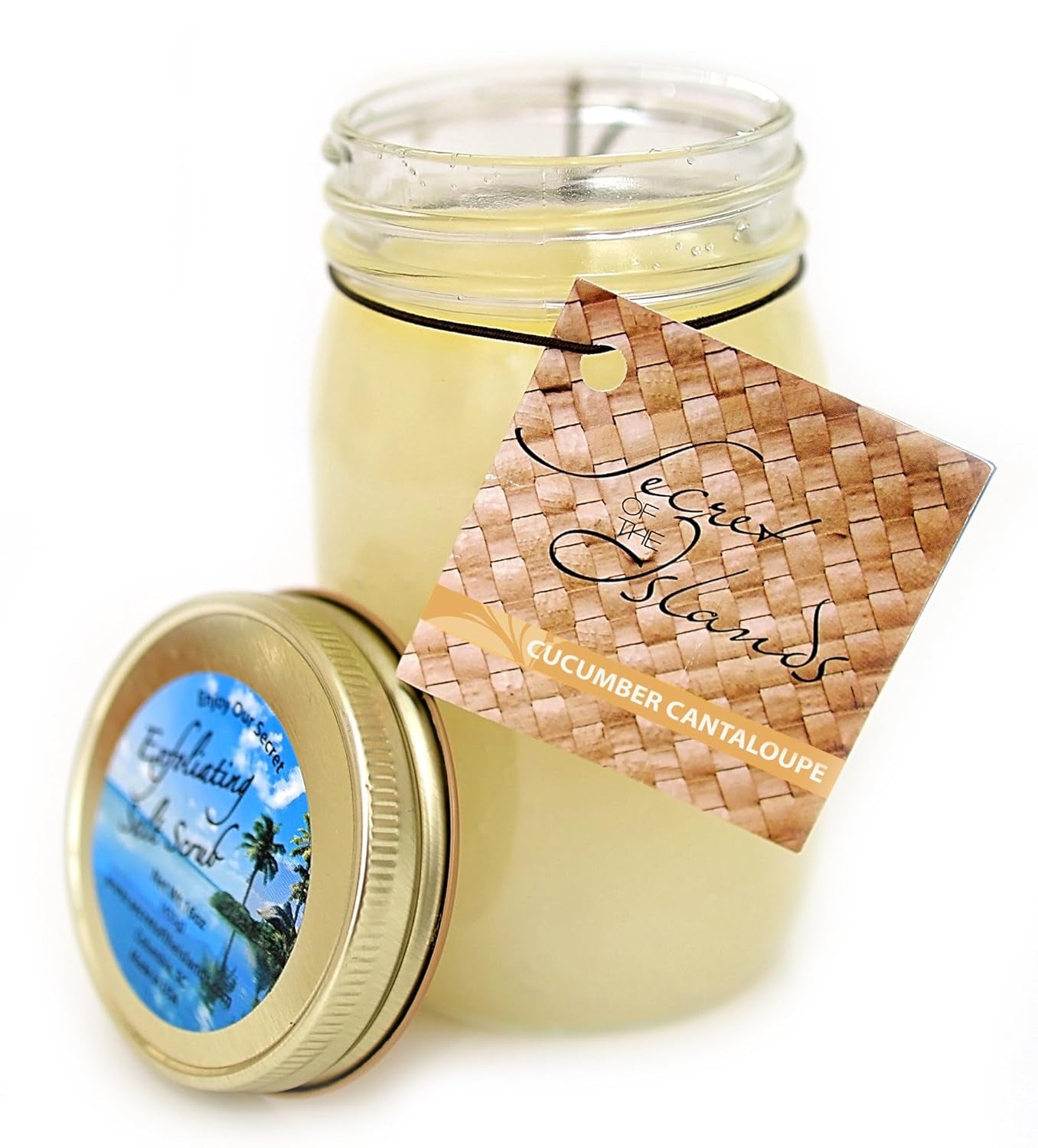 Secrets of the Islands - Cucumber - Cantaloupe Salt Scrub 16 Oz